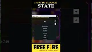 How to Change State Region in free fire 😯💯 | 