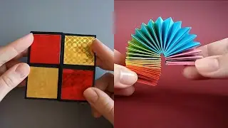 7 идей как сделать антистресс игрушку из бумаги: подвижные оригами модели • Easy Origami Toy DIY