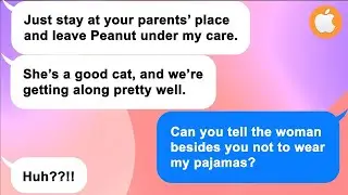 [Apple] Hubby and I adopt a cat to keep me company. Then I see something strange on the camera…