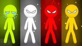 Stickman Funny 😂 MINIGAMES Tournament - Stickman Party Gameplay