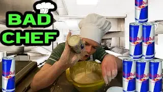 Red Bull Energy Waffles - Bad Chef