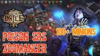 POISON SRS ZOOMANCER NECROMANCER Hybrid?! - PoE 3.22 Buildcraft/Showcase