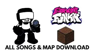 FNF | Friday Night Funkin' Week 7 ALL SONGS  [Minecraft Note Block Cover]   MAP DOWNLOAD