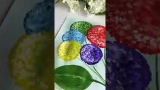 Рисуем гортензию или какой цветок вам напоминают мои нарисованные бутоны?