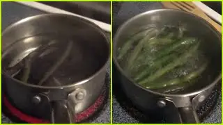 These Bush Beans Turn Green When You Cook Them!