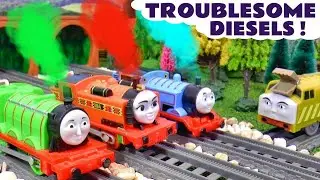 Toy Trains Troublesome Diesels Story with Thomas and Friends