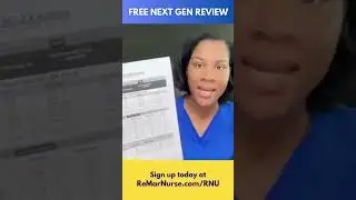 FREE NCLEX (NEXT-GEN) Review for your RN or LPN Nursing License 