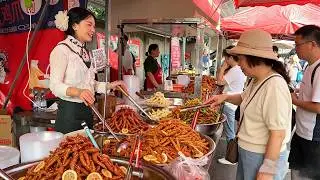 Extreme China Street Food! 50+ Chongqing Spicy Foods, Legendary Braised Goose & Market Tour