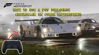 HOW TO USE A PS5 CONTROLLER ON FORZA MOTORSPORT | Full Guide and Setup
