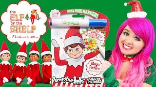 Coloring Elf on the Shelf Magic Ink Coloring Book | Imagine Ink Marker