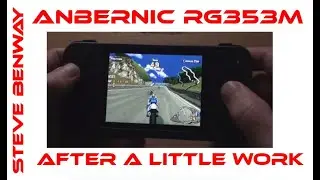 Anbernic RG353M after a little work on the Android side