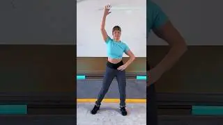 STEP Like This, with Your HANDS Synchronously, to BURN FAT!