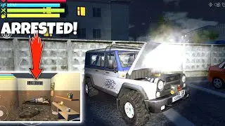 Police Put Me In Jail | Russian Car Driver UAZ HUNTER Android Gameplay HD