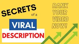 How to write description for youtube video | Youtube SEO | Technology made easier