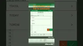 How to display current date and time in Excel | Today and Now functions in Excel #excel #today #now