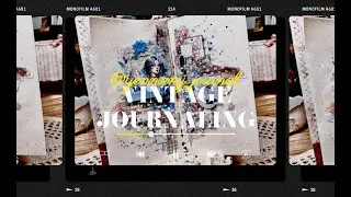 ▪️4K ASMR 팅글▪️달빛 꽃의 여인▪️빈티지다꾸▪️vintage journaling