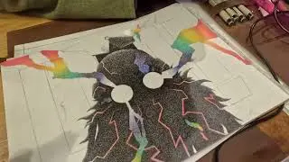 mob psycho 100 artwork timelapse