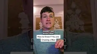 How to Know If You Are Chasing Him #relationships #datingadviceforwomen