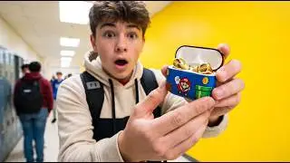 GROSSARTIGE SCHUL-HACKS ENTHÜLLT 📚 DIY Super Mario AirPods Hülle❤️ Ideen und Basteleien von 123 GO!