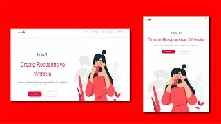 How to Create Responsive Website Using HTML and CSS in 2021 | | Mr.Project Designer