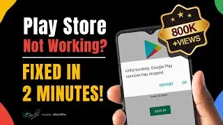 Unfortunately, Google Play Store has stopped - SOLVED!
