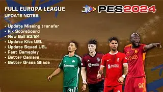 PES 2024 PS2 full Europa League Updated English JRplay