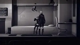 NieR Automata - Прохождение - ч.14 - Прохождение за 9S