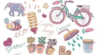 The making of Let's! pattern, in honor of Nature Conservation