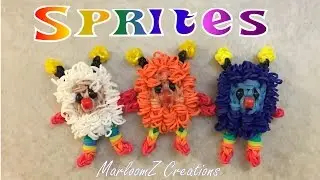 Rainbow Loom Sprites - Rainbow Brite - 1980s - Loom Bands