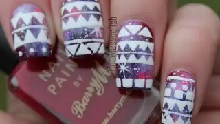 Tribal Galaxy Nails