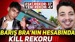 BARIŞ BRA’NIN HESABINA GİRİP KİLL REKORUNU KIRDIM ! 1vs4 47 KİLL’s ! | PUBE MOBİLE
