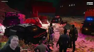 DOJCops - Pursuit Ends With Enzo Going Down & Airlifted Out!