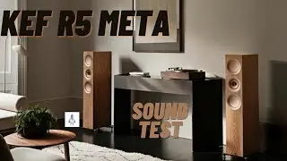 KEF R5 Meta Speaker Sound Test With Hegel H190