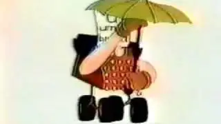 Sesame Street Typewriter Guy - U for Umbrella