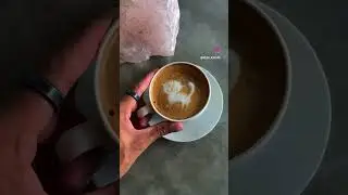 හි හී කොහොමද ඒක ( පූසා )😁😻❤️ #coffee #baristas #coffeehouse #coffeelover #trending #youtubeshorts