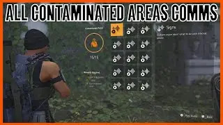 The Division 2 All Contaminated Areas Comm Locations (Division 2 Comms Collectibles)