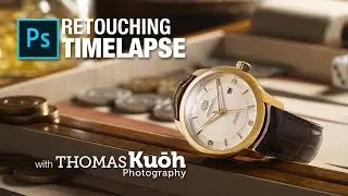 Van Brauge Watch Retouching Timelapse and BTS photos