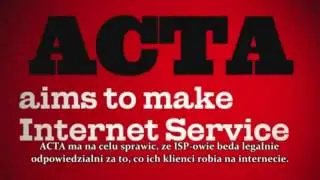 Nie Chcemy ACTA!!! (Say No To ACTA)