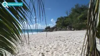 Seychelles #1 of the top  beaches on Praslin - Anse Georgette