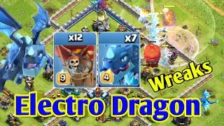 Th13 mass electro dragon legend league attacks 2020! Clash of clans.