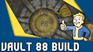 Fallout 4 Let's Build | Vault 88 | Part 1 - Atrium & Overseer's Office