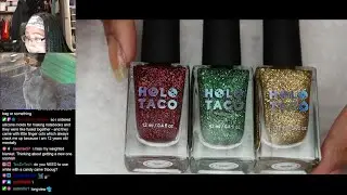 12 Days of Christmas Nail Art - Day 4 | Holly Extended Tutorial | MSLP [Streamed 12/1/21]