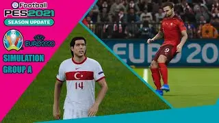 Switzerland vs Turkey Euro 2020 PES 2021 Simulation