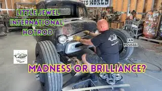 Ian Roussel Is BACK With LITTLE JEWEL: 1956 International Custom Hot Rod Is Getting A CRANE!
