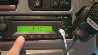 Как вести код магнитолы Mercedes.