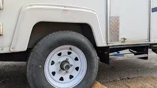 Installing a Custom Axle Lift (Spacer) on a 2008 Aliner Camper