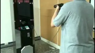 Cube shooter with cursor function