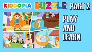 Nursery Rhyme with Puzzle | Kiddopia Buzzle Part 2