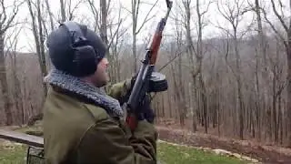 Bulgarian AKK 75rd full auto dump