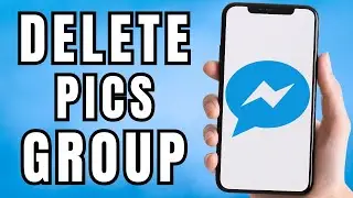 How to Delete Pics in Fb Messenger Group